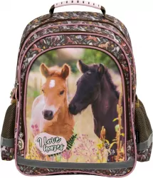 Plecak 2-komorowy. Konie