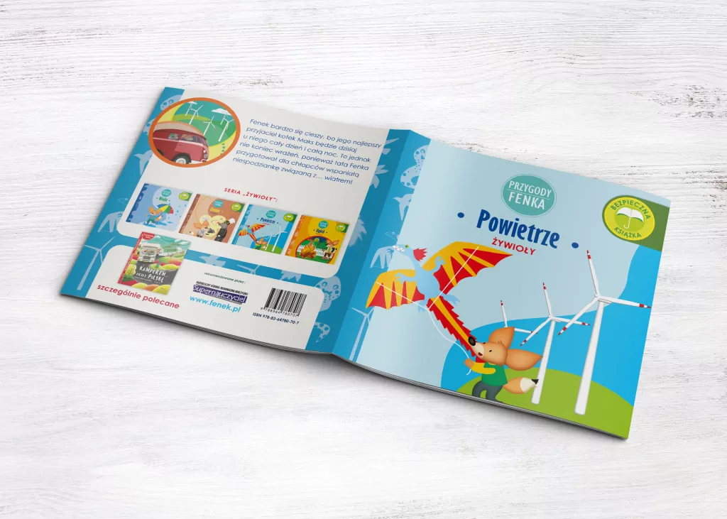Powietrze. Żywioły. Przygody Fenka - tantis.pl