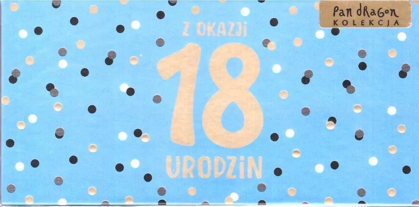 Pudełko prezentowe Urodziny 18 - tantis.pl
