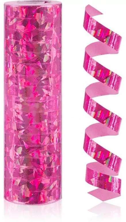 Serpentyna holograf różowa 4m/ - tantis.pl