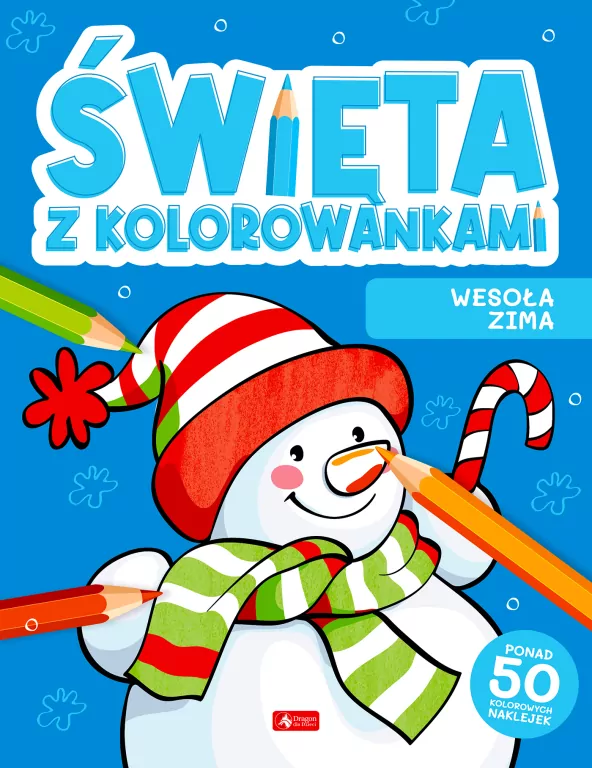 Święta z kolorowankami. Wesoła zima - tantis.pl
