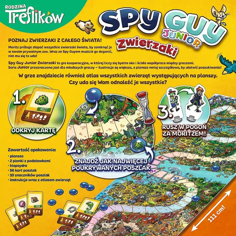 Spy Guy Junior Zwierzaki Trefl - tantis.pl