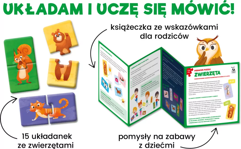 Pierwsze puzzle 30. Zwierzęta - tantis.pl