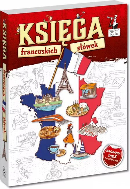 Księga francuskich słówek. Kapitan Nauka - tantis.pl