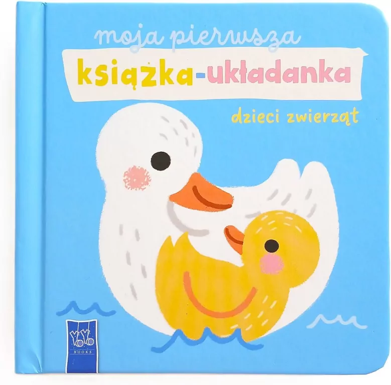 Moja pierwsza książka-układanka. Dzieci zwierząt - tantis.pl