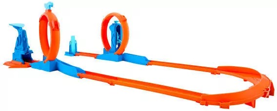 Hot Wheels Track Creator Tor Trzy Pętle - tantis.pl