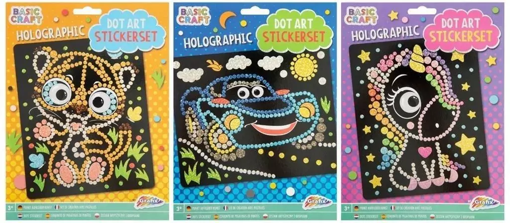Zestaw Naklejek obraz z kropek - tantis.pl