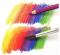Kredki akwarelowe + pędzelek Colorino Kids 12 sztuk - tantis.pl
