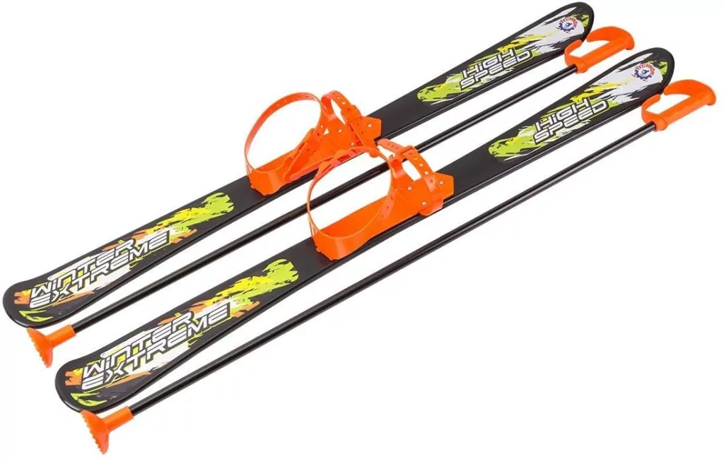 Narty 90cm z kijkami MIX - tantis.pl