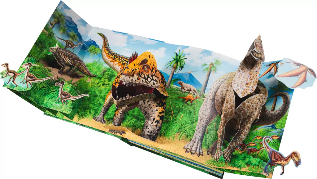 Fascynujące dinozaury. POP-UP XXL - tantis.pl