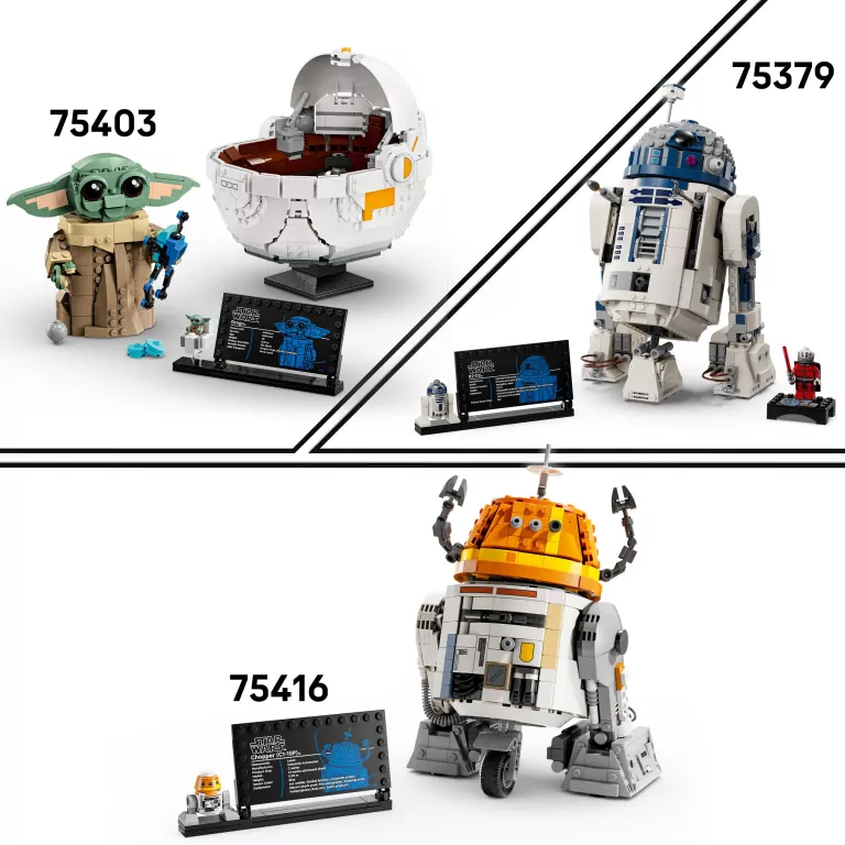 LEGO® Droid astromechaniczny Chopper (C1-10P)™ 75416 - tantis.pl