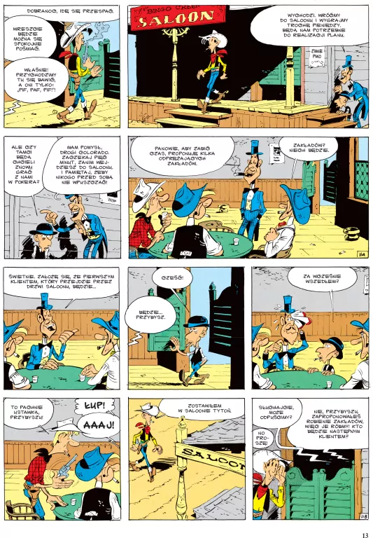 Miasto duchów. Lucky Luke. Tom 25 - tantis.pl