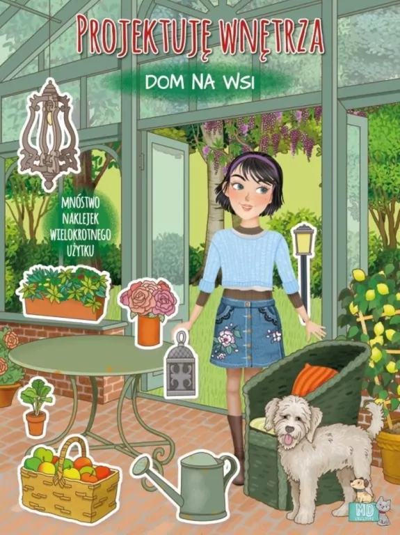 Projektuję wnętrza z naklejkami. Dom na wsi - tantis.pl