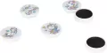 Magnes kolorowy unicorn 30mm 6 sztuk - tantis.pl