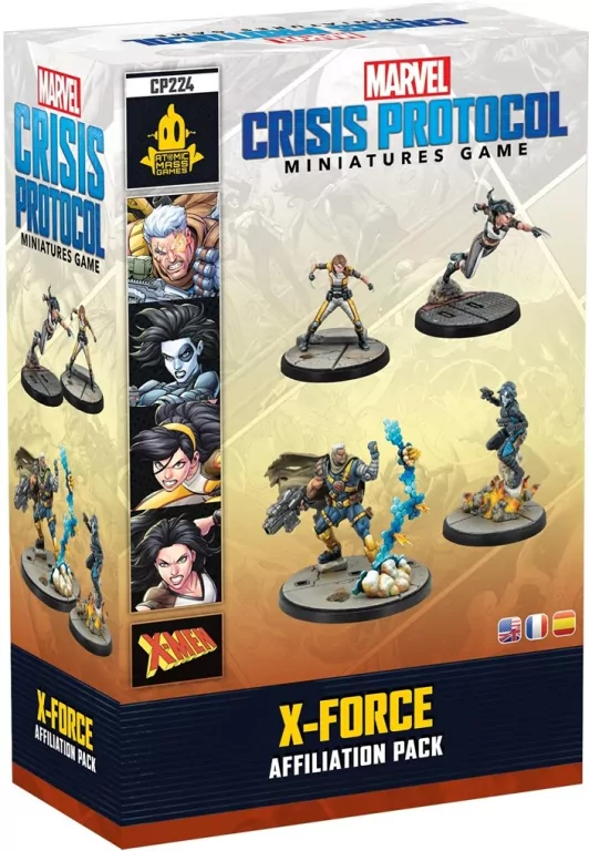 Marvel: Crisis Protocol - X-Force - Affiliation Pack - tantis.pl