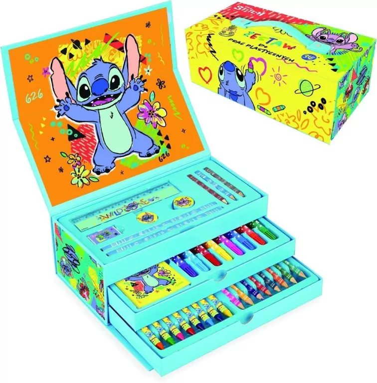 Zestaw artystyczny 34 elementy Stitch - tantis.pl