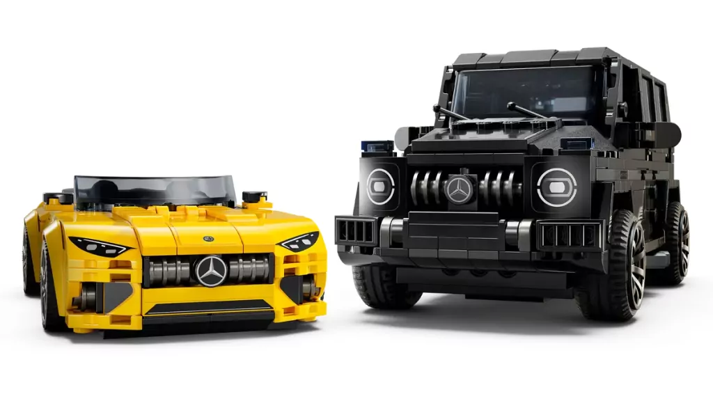 LEGO® Speed Champions. Mercedes-AMG G 63 i Mercedes-AMG SL. 6376924 - tantis.pl