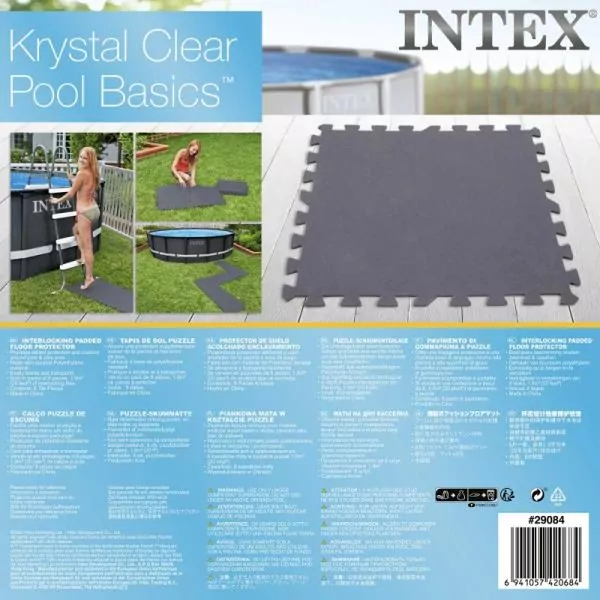 Mata ochronna pod basen 8x50x50cm. Puzzle 8szt - tantis.pl