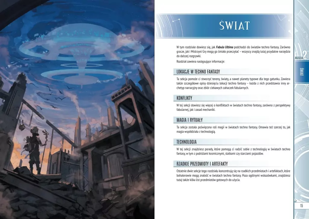 Fabula Ultima: Atlas Techno Fantasy - tantis.pl