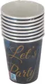 KUBEK PAP 250ML LET A PARTY PM OP8SZT - tantis.pl