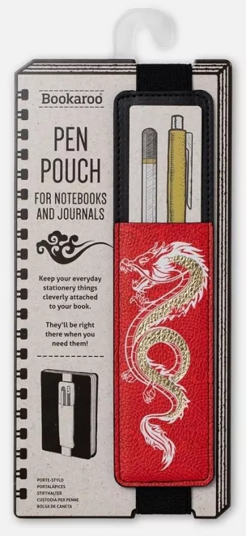Bookaroo Pen Pouch uchwyt na długopis Wojow. smok - tantis.pl