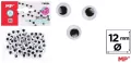 Oczy ruchome samoprzylepne 12mm - tantis.pl