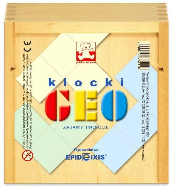 Klocki GEO. Zabawy twórcze - tantis.pl