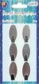 Haczyki samoprzylepne metalowe 1,5x3,5cm 6szt - tantis.pl