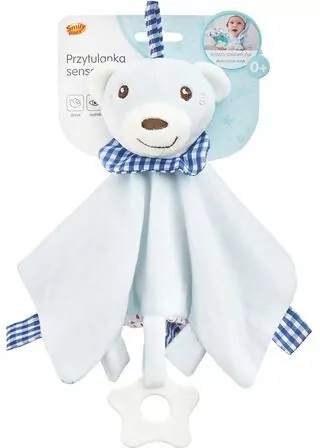 Przytulanka sensoryczna. Miś - tantis.pl