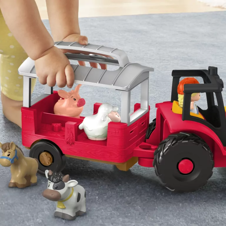 Little People Traktor Opieka nad zwierzątkami - tantis.pl