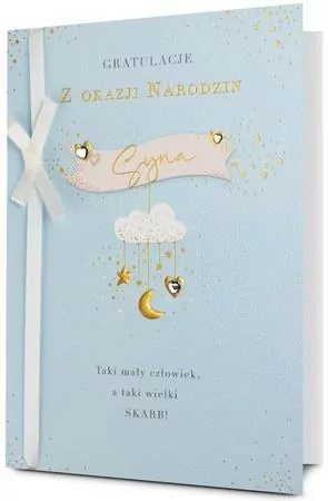 Karnet B6 Narodziny syna - tantis.pl