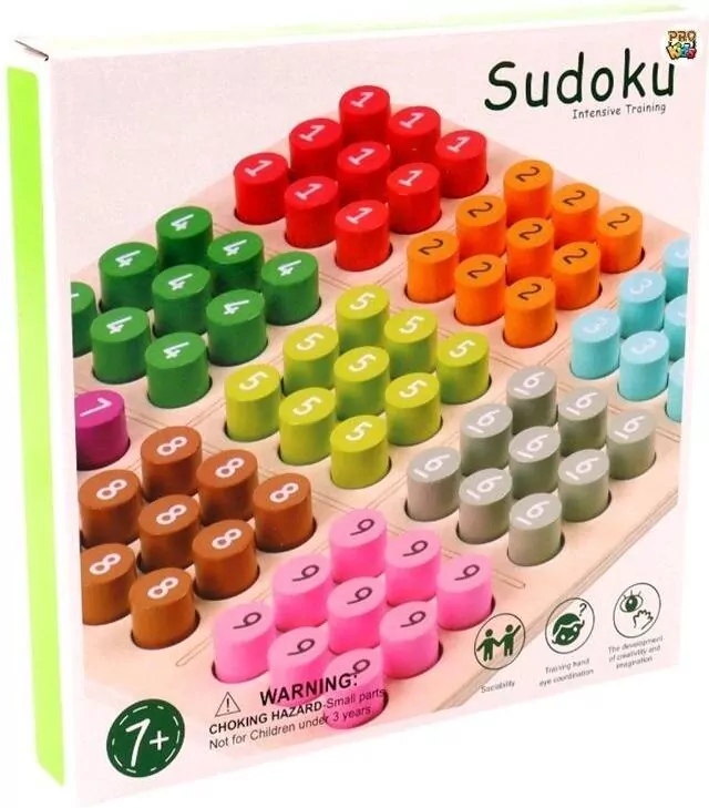 Gra drewniane sudoku - tantis.pl