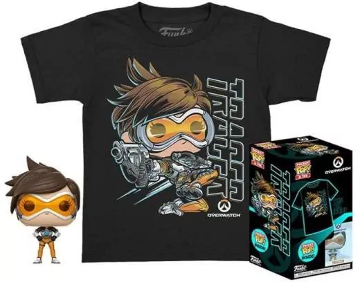 Funko T-shirt Overwatch Tracer S + figurka - tantis.pl