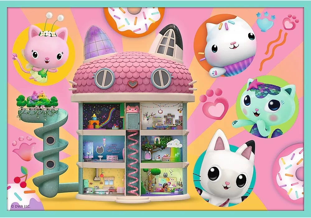 W świecie Gabi. Puzzle 10w1 - tantis.pl