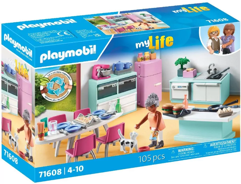 Playmobil Kuchnia z jadalnią 71608 - tantis.pl