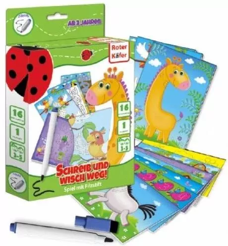 Pisz i ścieraj. Gra z markerem. Poziom bazowy. 3-5 lat - tantis.pl