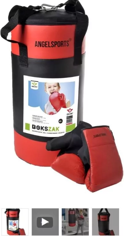 Worek treningowy Angel Sport 50cm - tantis.pl
