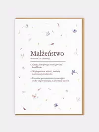 Karnet Ślub - Definicja - tantis.pl