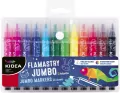 Flamastry Jumbo. 12 kolorów - tantis.pl
