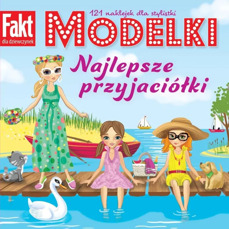 Modelki Najlepsze przyjaciółki. 121 naklejek dla.. - tantis.pl