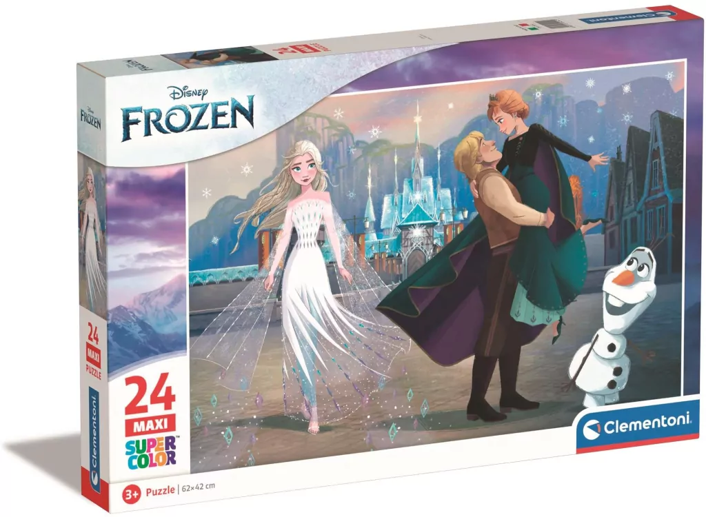 Puzzle 24 Maxi Super Kolor Disney Frozen 2 - tantis.pl