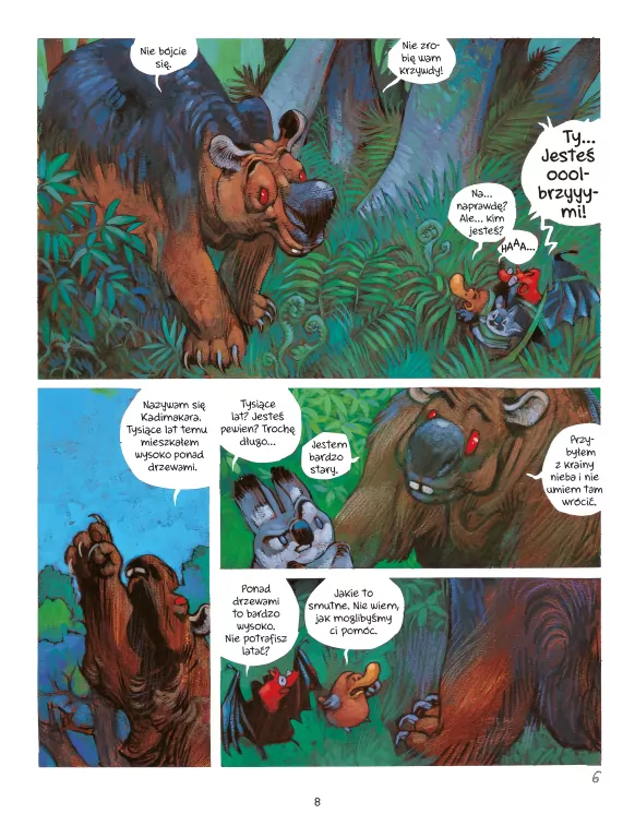 Dziobak Toto w krainie nieba. Dziobak Toto. Mój pierwszy komiks 5+. Tom 6 - tantis.pl