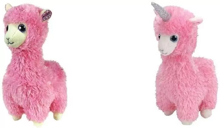 Ty Inc. Beanie Boos. Różowa Lama, 15cm - tantis.pl