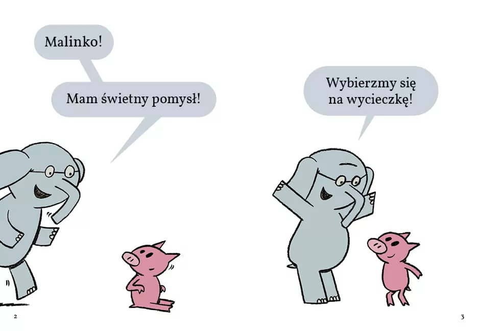 Wymarzona wycieczka. Świnka Malinka i słoń Leon - tantis.pl