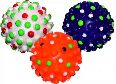 Piłka jeż (dla psa) 11,4cm MIX - tantis.pl
