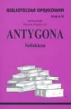 Antygona Sofoklesa. Biblioteczka opracowań. Nr 25 - tantis.pl