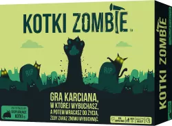 Kotki Zombie. Eksplodujące Kotki. Gra karciana