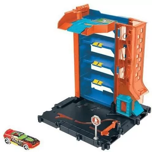 Hot Wheels City. Mały zestaw z autkiem - tantis.pl