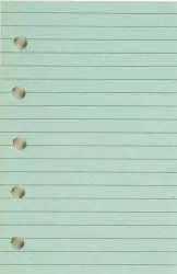 Wkład do organizera ST/linia zielona ANTRA