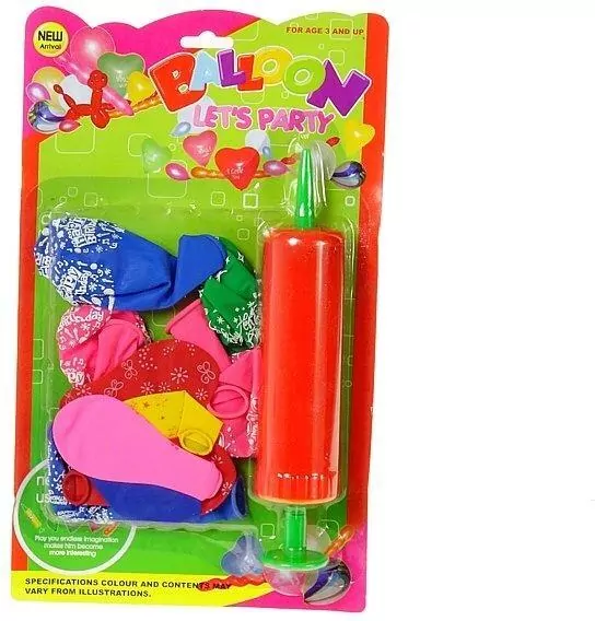 Balony urodzinowe z pompką - tantis.pl